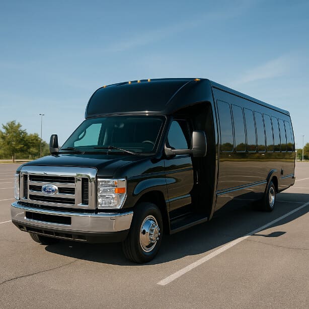 Charter Bus Rental Garden Grove 18 Passenger Minibus